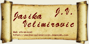 Jasika Velimirović vizit kartica